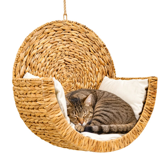 Nestwyn™ Handwoven Cat Bed