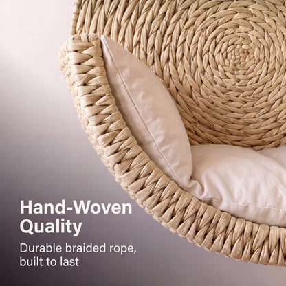Nestwyn™ Handwoven Cat Bed