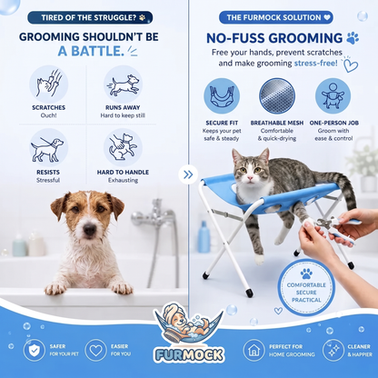 Furmock™ Pet Bath & Grooming Stand